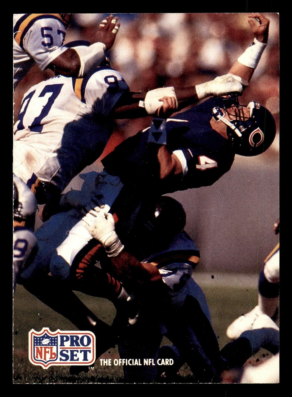 1991 Pro Set #716 Jim Harbaugh Football Card